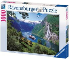 Ravensburger Puzzle Nórsky fjord 1000 dielikov