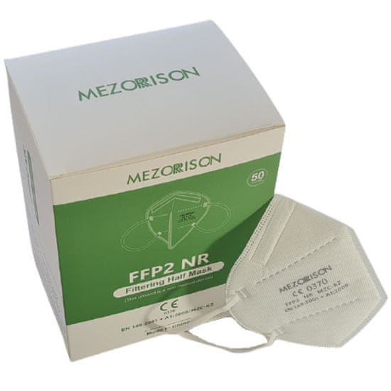 JW Mezorrison Respirátor FFP2- 50 ks