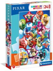 Clementoni Puzzle Pixar párty MAXI 24 dielikov