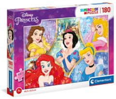 Clementoni Puzzle Najkrajšie Disney princezné 180 dielikov