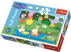 Trefl Puzzle Prasiatko Peppa pri rybníku 60 dielikov