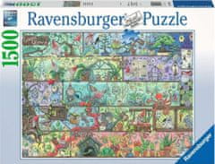 Ravensburger Puzzle Trpaslíci na polici 1500 dielikov