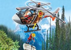 Playmobil  Rescue Action 70663 Nasadenie helikoptéry v kaňone