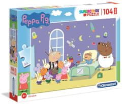 Clementoni Puzzle Prasiatko Peppa MAXI 104 dielikov