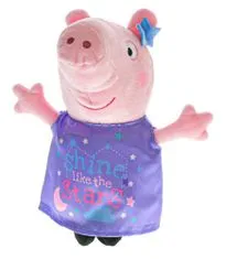 Prasiatko Peppa Happy Party Plyšový fialový outfit