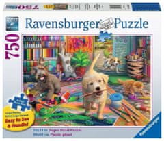 Ravensburger Puzzle Roztomilí umelci XL 750 dielikov