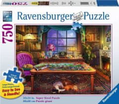 Ravensburger Puzzle Útulné miesta: Na skladanie puzzle XL 750 dielikov