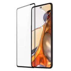 Dux Ducis All Glass Full Coveraged ochranné sklo na Xiaomi Mi 11T Pro / Mi 11T, čierne