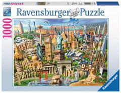 Ravensburger Puzzle Svetové pamätihodnosti 1000 dielikov