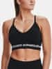 Podprsenka UA Seamless Low Long Bra-BLK XS