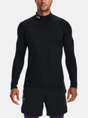 Under Armour Tričko CG Armour Fitted Mock-BLK XL