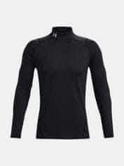 Under Armour Tričko CG Armour Fitted Mock-BLK XL