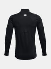 Under Armour Tričko CG Armour Fitted Mock-BLK XL