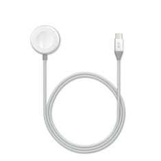 EPICO Apple Watch Charging Cable USB-C 1,2 m 9915102100017, strieborný