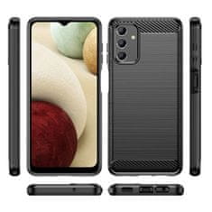 MG Carbon Case Flexible silikónový kryt na Samsung Galaxy A13 5G, čierny