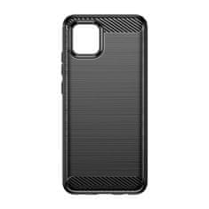 MG Carbon Case Flexible silikónový kryt na Samsung A03S EU (166.5), čierny