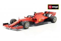 BBurago 1:18 Ferrari Racing F1 2019 SF90 Nr.5 Sebastian Vettel