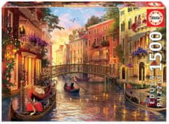 EDUCA Puzzle Súmrak v Benátkach 1500 dielikov