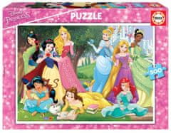 EDUCA Puzzle Disney Princezné 500 dielikov