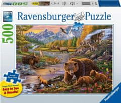 Ravensburger Puzzle Divočina XXL 500 dielikov