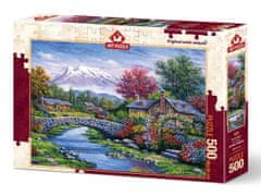 Art puzzle Puzzle Oblúkový most 500 dielikov