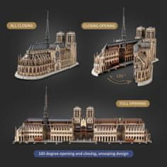 CubicFun 3D puzzle Katedrála Notre-Dame 293 dielikov