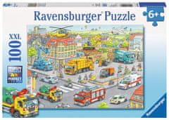 Ravensburger Puzzle Autá v meste XXL 100 dielikov