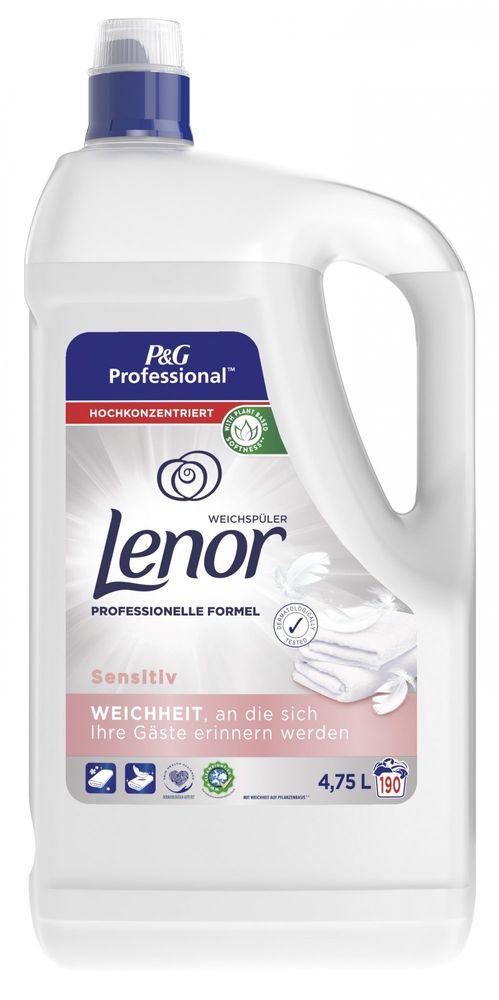 Lenor Professional Sensitive Aviváž 4.75 l 190 Praní 