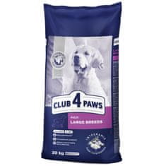 Club4Paws Premium pre dospelých psov veľkých plemien 20 kg