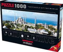 AnaTolian Panoramatické puzzle Mešita sultána Ahmeda, Istanbul 1000 dielikov