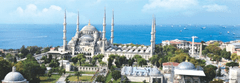 AnaTolian Panoramatické puzzle Mešita sultána Ahmeda, Istanbul 1000 dielikov