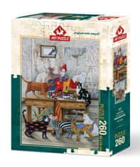 Art puzzle Puzzle Farebné mačky 260 dielikov