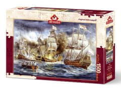 Art puzzle Puzzle Lodná bitka 1500 dielikov