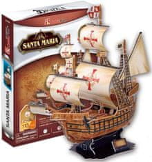 CubicFun 3D puzzle Loď Santa Maria 113 dielikov