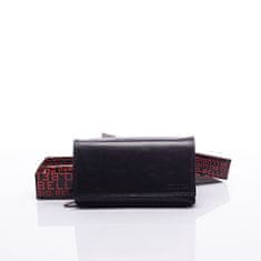 Bellugio Dámska kožená peňaženka Precious Beauty v čiernej farbe