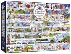 Gibsons Puzzle Symboly Veľkej Británie 1000 dielikov