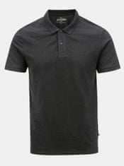 Jack&Jones Čierna polokošeľa Jack & Jones S