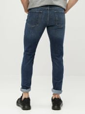 Jack&Jones Modré slim fit rifle Jack & Jones Glenn 32/34