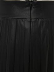 ONLY Čierna plisovaná maxi sukňa ONLY Anina XS