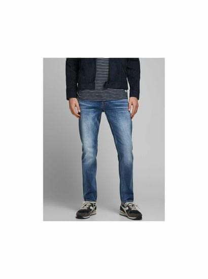 Jack&Jones Modré comfort fit rifle Jack & Jones Mike