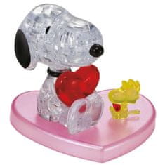 HCM Kinzel 3D Crystal puzzle Zamilovaný Snoopy 34 dielikov