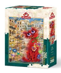 Art puzzle Puzzle Červená mačka 260 dielikov