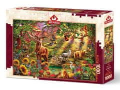 Art puzzle Puzzle Magický les 1000 dielikov