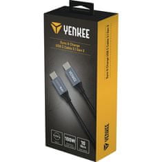 Yenkee USB kábel YCU 323 BK kabel C-C Gen.2/ 1,5m