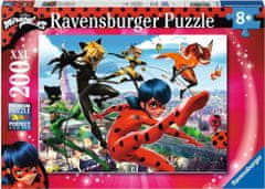 Ravensburger Puzzle Čarovná Lienka a Čierny Kocúr XXL 200 dielikov