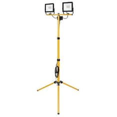 Strend Pro  BL2-E2 dvojitý SMD LED Reflektor 2x50W, 2x4000lm, světlo se stojanem tripod