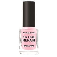 Dermacol Spevňovač na nechty 3in1 Nail Repair (Base Coat) 11 ml