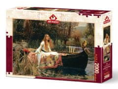 Art puzzle Puzzle Pani zo Shalott 1888, 2000 dielikov