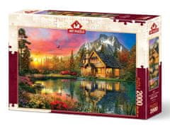 Art puzzle Puzzle Štyri ročné obdobia v jednom okamihu 2000 dielikov