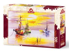 Art puzzle Puzzle Západ slnka 500 dielikov